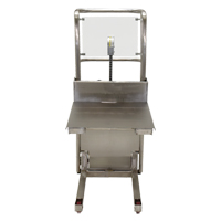 Hefti-Lift Load Stacker, Foot Pump Operated, 450 lbs. Capacity, 45-5/8" Max Lift The Estey Group