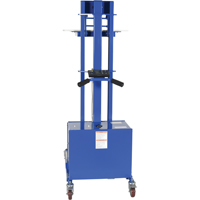 Quick Lift Stacker, Electric Operated, 400 lbs. Capacity, 57" Max Lift The Estey Group