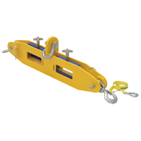 Forklift Lifting Beam, 7" x 2-1/2" Fork Pocket The Estey Group