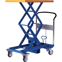 Dandy Lift Scissor Lift Table, 34-4/5" L x 23-3/5" W, Steel, 770 lbs. Capacity The Estey Group