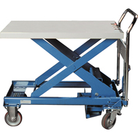 Dandy Lift Scissor Lift Table, 28" L x 17-7/10" W, Steel, 330 lbs. Capacity The Estey Group