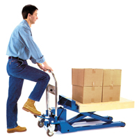 Low Profile Dandy Lift Scissor Lift Table, 37-1/10" L x 19-7/10" W, Steel, 1100 lbs. Capacity The Estey Group