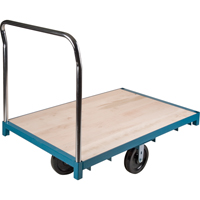 Heavy-Duty Platform Truck, 48" L x 24" W, 2500 lbs. Capacity, Nylon Casters The Estey Group