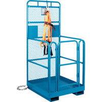 High Work Maintenance Platform, 36" W x 36" D x 72" H, 1000 lbs. Capacity, Steel The Estey Group