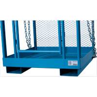 High Work Maintenance Platform, 48" W x 48" D x 72" H, 1000 lbs. Capacity, Steel The Estey Group