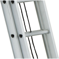 Industrial Heavy-Duty Straight Ladders, 8', Aluminum, 300 lbs., CSA Grade 1A The Estey Group
