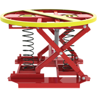 Pallet Pal&reg; 360 Spring Level Loader, 43-5/8" L x 43-5/8" W, 4500 lbs. Cap. The Estey Group
