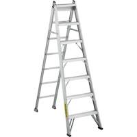 2700 Series Industrial Duty Multi-Way Ladders, 7', Aluminum, 250 lbs. Cap., ANSI 1, CSA 1 The Estey Group