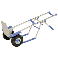 Diable ergonomique, Prise Combinaison, Aluminium, Hauteur de 52", Capacit&eacute; 350 lb The Estey Group