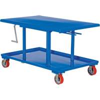 Post Lift Table, 42" L x 30" W, Steel, 2000 lbs. Capacity The Estey Group