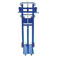Platform Lift Stacker, Foot Pump Operated, 750 lbs. Capacity, 52" Max Lift The Estey Group