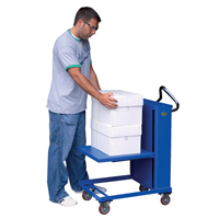 Self Elevating Tables, 20" L x 20" W, Steel, 230 lbs. Capacity The Estey Group