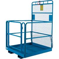 High Work Maintenance Platform, 48" W x 48" D x 72" H, 1000 lbs. Capacity, Steel The Estey Group