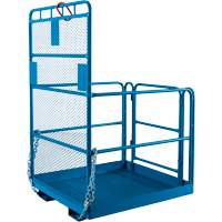 High Work Maintenance Platform, 48" W x 48" D x 72" H, 1000 lbs. Capacity, Steel The Estey Group