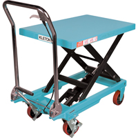 Heavy-Duty Hydraulic Scissor Lift Table, 32" L x 19-3/4" W, Steel, 660 lbs. Capacity The Estey Group