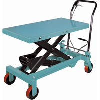 Table &eacute;l&eacute;vatrice robuste &agrave; ciseaux hydraulique, 39-3/8" lo x 20-1/8" la, Acier, Capacit&eacute; 1650 lb The Estey Group
