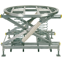 Spring-Operated Pallet Lifters - Pallet Pal&reg;, 43-5/8" L x 43-5/8" W, 4500 lbs. Cap. The Estey Group