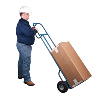 Diable haut de luxe, Prise En P, Acier, Hauteur de 72", Capacit&eacute; 700 lb The Estey Group