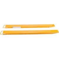 Fork Extensions, 72" L x 7" W, For Fork Width of 6" The Estey Group