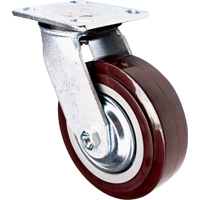 Caster, Swivel, 6" (152.4 mm), Polyurethane, 850 lbs. (385 kg.) The Estey Group