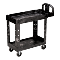 Heavy Duty Utility Cart - 4500-88, 2 Tiers, 17-1/8" x 33-1/4" x 39", 500 lbs. Capacity The Estey Group