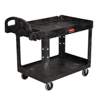 Heavy Duty Utility Cart - 4520-88, 2 Tiers, 25-1/4" x 39" x 44", 500 lbs. Capacity The Estey Group
