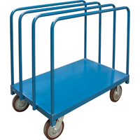 Single Level Rails Heavy-Duty Panel Mover Truck, 48" x 30" x 45", 2500 lbs. Capacity The Estey Group