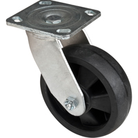Hi-Temp Caster, Swivel, 6" (152.4 mm), Nylon, 880 lbs. (399 kg.) The Estey Group