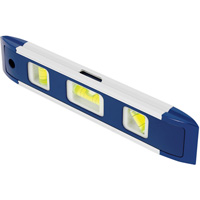Torpedo Level, 9" L, Aluminum, 3 Vials, Magnetic The Estey Group