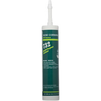 Scellant polyvalent &agrave; base de silicone Dowsil 732, 300 ml, Cartouche, Blanc The Estey Group