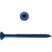 Flat Square HD Concrete Screws, 3/16" x 2-3/4" L, Zinc Plate The Estey Group