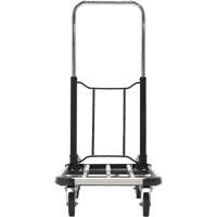 Fold-Up Platform Truck, Stainless Steel, 300 lbs., 28" L x 16" W, 33-1/2" High The Estey Group