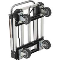 Fold-Up Platform Truck, Stainless Steel, 300 lbs., 28" L x 16" W, 33-1/2" High The Estey Group