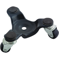 Leg Dolly, 200 lbs. Capacity, Steel Frame, 2.45" H The Estey Group