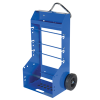 Chariot portatif pour mat&eacute;riaux bobin&eacute;s, Acier, 4 Montants, 29" la x 47-5/16" h x 21-7/8" p, Capacit&eacute; de 300 lb The Estey Group