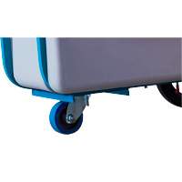 Chariot basculeur en acier, Poly&eacute;thyl&egrave;ne, 0,625 vg³, Capacit&eacute; de charge de 850 lb The Estey Group