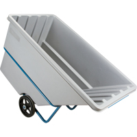 Tilt Truck, Polyethylene, 1.1 cu. yd., 2000 lbs. Load Capacity The Estey Group