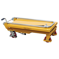 Table &eacute;l&eacute;vatrice &agrave; ciseaux hydraulique, 17,75" lo x 27,5" la/27-1/2" lo x 17-3/4" la, Acier, Capacit&eacute; 330 lb The Estey Group