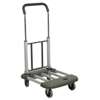 Telefolding Platform Truck, Aluminum, 330 lbs., 29-1/2" L x 17-1/2" W, 36-1/2" High The Estey Group