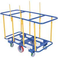 Horizontal Panel Cart, 63-7/16" x 28-1/2" x 40-15/16", 2000 lbs. Capacity The Estey Group