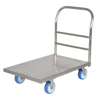 Platform Truck, 36" L x 24" W, 2000 lbs. Capacity, Polyurethane Casters The Estey Group
