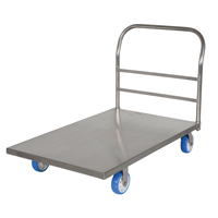 Platform Truck, 48" L x 30" W, 2000 lbs. Capacity, Polyurethane Casters The Estey Group