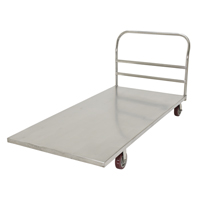 Platform Truck, 72" L x 36" W, 2000 lbs. Capacity, Polyurethane Casters The Estey Group