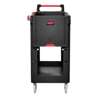 Heavy-Duty Adaptable Utility Cart, 2 Tiers, 17-3/4" x 36" x 46-1/5", 500 lbs. Capacity The Estey Group
