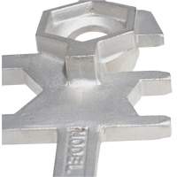 Drum Wrench, 3/4"/2" Opening, 9-1/2" Handle, Stainless Steel The Estey Group
