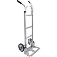 Knocked Down Hand Truck, Dual Handle, Aluminum, 50-5/8" Height, 500 lbs. Capacity The Estey Group