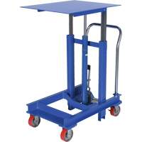 Table &eacute;l&eacute;vatrice, 30" lo x 24" la, Acier, Capacit&eacute; 2000 lb The Estey Group