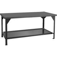 Heavy-Duty Workbench, 48" W x 30" D x 34" H, 4000 lbs. Capacity The Estey Group