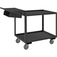 Chariot de pr&eacute;paration de commande, 40-1/4" h x 24-1/4" la x 52-3/8" p, 2 Tablettes, Capacit&eacute; 1200 lb The Estey Group