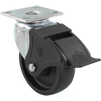 Emaxx RollX Wow Caster, Swivel with Brake, 5" (127 mm), Nylon, 1200 lbs. (544.3 kg.) The Estey Group